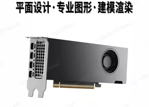 RTX A6000 48GB GDDR6 Professional Workstation GPU With 4 DP Ports High Performance Graphics Card