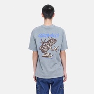 Gramic's new fashionable outdoor sports and leisure versatile short sleeved pure cotton T-shirt