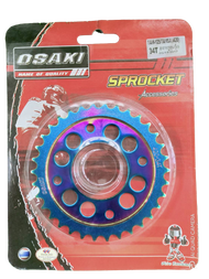 สเตอร์ Osaki สีไทเท 34T สำหรับ Wave125Wave100UboxWave110iDream supercub สเตอร์ สเตอร์โอซากิ อุปกรณ์แ