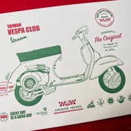 Vespa-偉士牌明信片