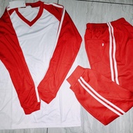 PROMO SERAGAM OLAHRAGA BAJU PUTIH CELANA MERAH SD