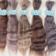 Imported Combed Mohair Hair Row Blythe/bjd/ob11 Doll Wig Hair Tie Original Hair