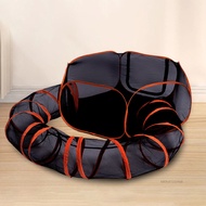 TUNNEL CAT TUNNEL แบบพับเก็บได้ของเล่นขนาดใหญ่พกพาแมวกลางแจ้ง