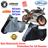Sarung Tutup Penutup Selimut Pelindung Body Bodi Cover Motor KTM RC 200 - 250 Anti Air Waterproof An