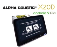 ALPHA COUSTIC X20D เครื่องเสียงติดตั้งรถยนต์ระบบAndroid เวอร์ชั่น 10 หน้าจอ 10.1นิ้ว (ไม่เล่นแผ่น)RAM 4 ROM 64