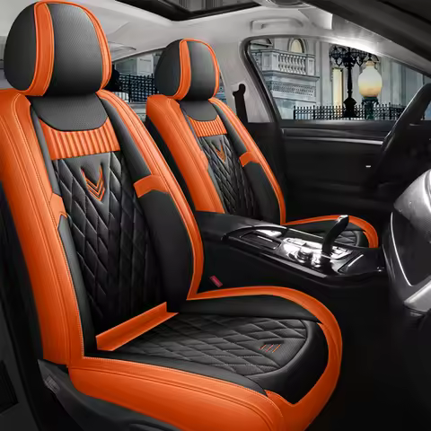 Leather Car Seat Covers for Nissan Qashqai J10 J11 Juke Murano Z51 X Trail T31 Versa Teana J32 Almer
