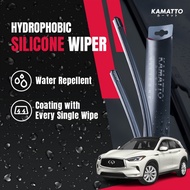 Kamatto Wiper Infiniti QX50 (2017-Present) Hydrophobic Silicone Water Repelling Coating