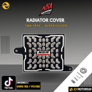 NSA Performance Radiator Cover Two Tone for CLICK160/PCX160 - NMAXV2/AEROXV2/V3
