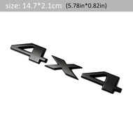 Car 3D 4X4 Emblem Badge Car Sticker  Decal For Jeep /Grand /Cherokee Black Silver Car  Emblem Badge 
