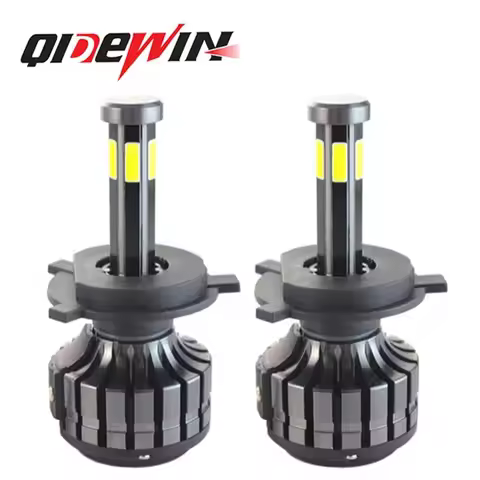 H7 LED Mini Canbus 6 sides 3D 360 degree H4 H1 HB3 HB4 Turbo Bi Projector Lens Light H11 9005 Car He