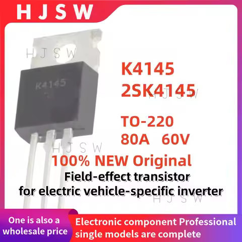 10/20/30PCS 100% Brand New Original 2SK4145 K4145 TO-220 80A 60V Field-effect transistor for electri