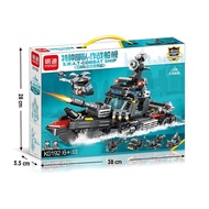 Children Assembled Building Blocks Military Ship Model Special Forces Military Series Boys Education