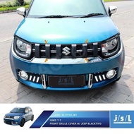 Jsl Grill Ignis Jeep Model Matte Black Front Grille Jeep Blacktivo