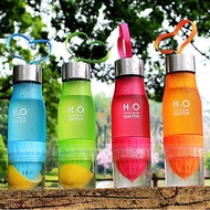 Tritan H2O Drinking Bottle - Citrus Zinger Infused Water Bottle BENING POLOS
