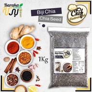 Biji Chia Chef Hadramawt | Chia Seeds Superfood  Beans Food / 1Kg