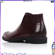 113153 dan 9935 Johnson Shoes mix leather double zipper ankle boots