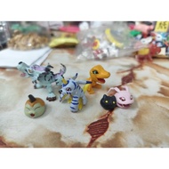 Digimon Bandai Tsunomon Botamon Koromon Agumon Gabumon Garurumon