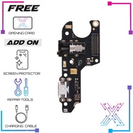 For Oppo A3S / Oppo A5 Cph1853 Charging Plug Board Hfree Microphone Jack Board Usb Port For Black Ri