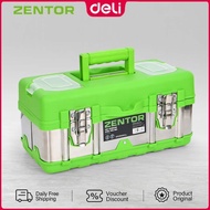 Deli&Zentor 20/17/14-inch Stainless Steel Toolbox - Tough as Nails T24