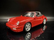 【收藏模人】Norev Porsche 911 964 carrera 4 targa 1990 1:18 1/18