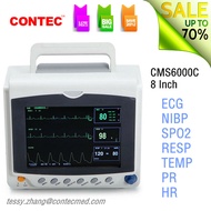 CONTEC CMS6000C ICU CCU patient monitor 6 parameters vital signs Monitor 8 inch Cardiac Monitor