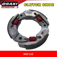OSAKI MIO 115 MIO SOUL MIO SPORTY MIO SOULTY CVT Clutch Shoe / Lining w/ 1000 RPM Springs