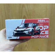 PopRace PR model car toy640153 HONDA CIVIC TYPE-R (FL5) TCR PRESENTATION