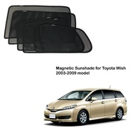 Toyota Wish 2003-2009 model Magnetic Sunshade