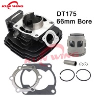 66MM Bore Cylinder Piston Kit For Yamaha DT 175 DT175 Engine Parts