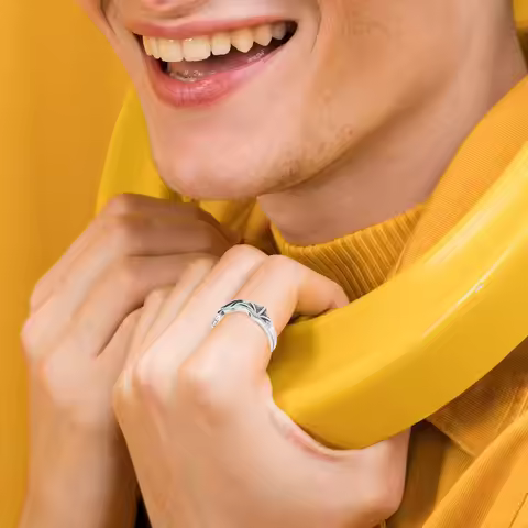 2Pcs Bat Wing Ring Angle Wing Finger Adjustable Open Ring Couple Decoration Gift Rings Under 5 Dolla