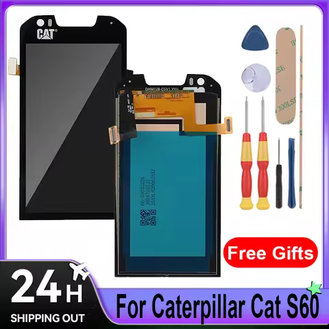 For Caterpillar Cat S60 LCD Display + Touch Screen Full Assembly Mobile Phone Replacement Parts With