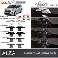 AMAZING PERODUA NEW ALZA 2022-2025 CAR DOOR HANDLE BOWL COVER GARNISH HANDLE INNER BOWL INSERTS COVE