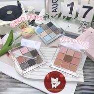 [GOGO TALES]Gogo Tales Eyeshadow Palette 9 Pink Shell Magnetic Slide Cap, 9g (GT801)