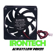 7010 7015 7020 7025 7cm 2pin 2 pin DC 5V 12V 24V 7 cm Fan Oily Bronze Sleeve Bearing Silent Brushles