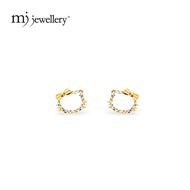 MJ Jewellery Gold Earrings S162 , 375 Gold & 916 Gold
