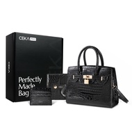 [FREE BOX] CEKA PRO Tas Wanita Niki Gift Set Tas Selempang Wanita Slingbag Wanita Gift Set 3 In 1