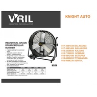 V'RIL Industrial Grade Drum Circular Blower Drum24 / Drum30 / Drum36 / Drum42