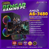 BUDGET BRANDNEW SET DESKTOP/SET PC AMD A6 7480, A6 9500E & A8 7680 8GB DDR4 RAM 120GB SSD