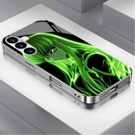 Code Geass - C.C 08 Luxury Plated Frame Glass Phone Case For Samsung Galaxy S22 S23 S24 S25 Ultra A2