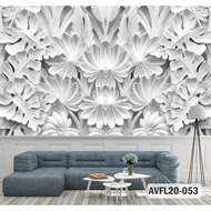 Wallpaper Dinding 3d-Wallpaper Bunga 3d-Wallpaper Dinding 3d Murah-