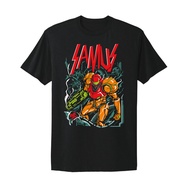 Metroid Samus Video Nes Game Nintendo T-Shirt