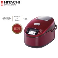 Hitachi Made In Japan, 1.8L Pressure &amp; Steam Recycle IH Rice Cooker, RZ-KV180YS