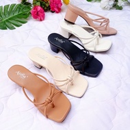 AXELIA05 (NEWEST) SANDALS ADULT FLIP-FLIP SANDALS 5cm HEELLS