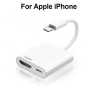 2-in-1 L Digital AV Adapter for iPhone 14 Pro 13 12 to HDTV Projector Monitor 1080p SyncScreen Conne