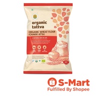 Organic Tattva Organic Whole Wheat Flour (Chakki Atta) 5kg - Sonnamera [India] (Halal)