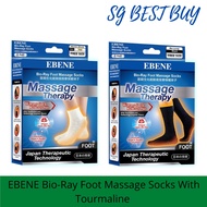 Ebene Bio-Ray Foot Massage Socks With Tourmaline