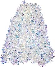 20ft/6m Christmas Tinsel Garland Iridescent Metallic Hanging Garland for Christmas Tree Fireplace Mantle Home Decoration