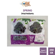 Spring Dried Mulberry 250 GR (Expiry 8 July 2027)