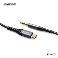 🌟原裝行貨 實體門市交收 現貨發售🌟 JOYROOM - SY-A03 Type-C 轉 3.5mm 音頻線 1m