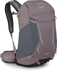Osprey Hikelite 32L Durable Hiking Backpack - Travel Daypack with Rain Cover for Men and Women, Grap